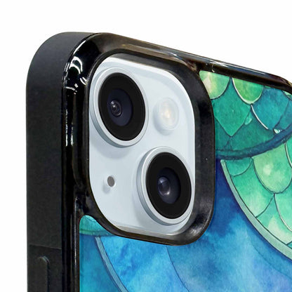 iPhone 15 Plus Case — Mermaid Scale, Original Design Phone Case