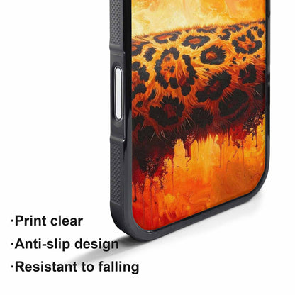 iPhone 17 Pro Max Case — Seamless Repeating Pattern Of Animal Print, Original Design Phone Case