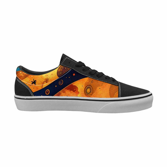 WOMEN'S Steampunk Galaxy Canvas Lace-Up Dreamcore Sneakers