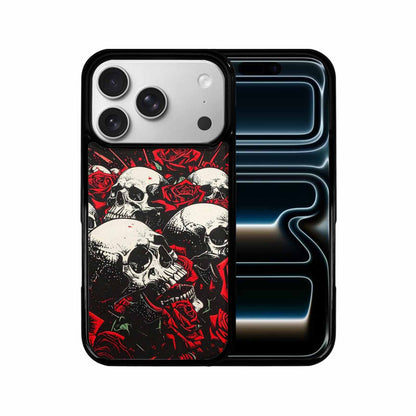 iPhone 17 Pro Case — Skull Dark Art Gothic Print Gothic, Personalized Phone Case