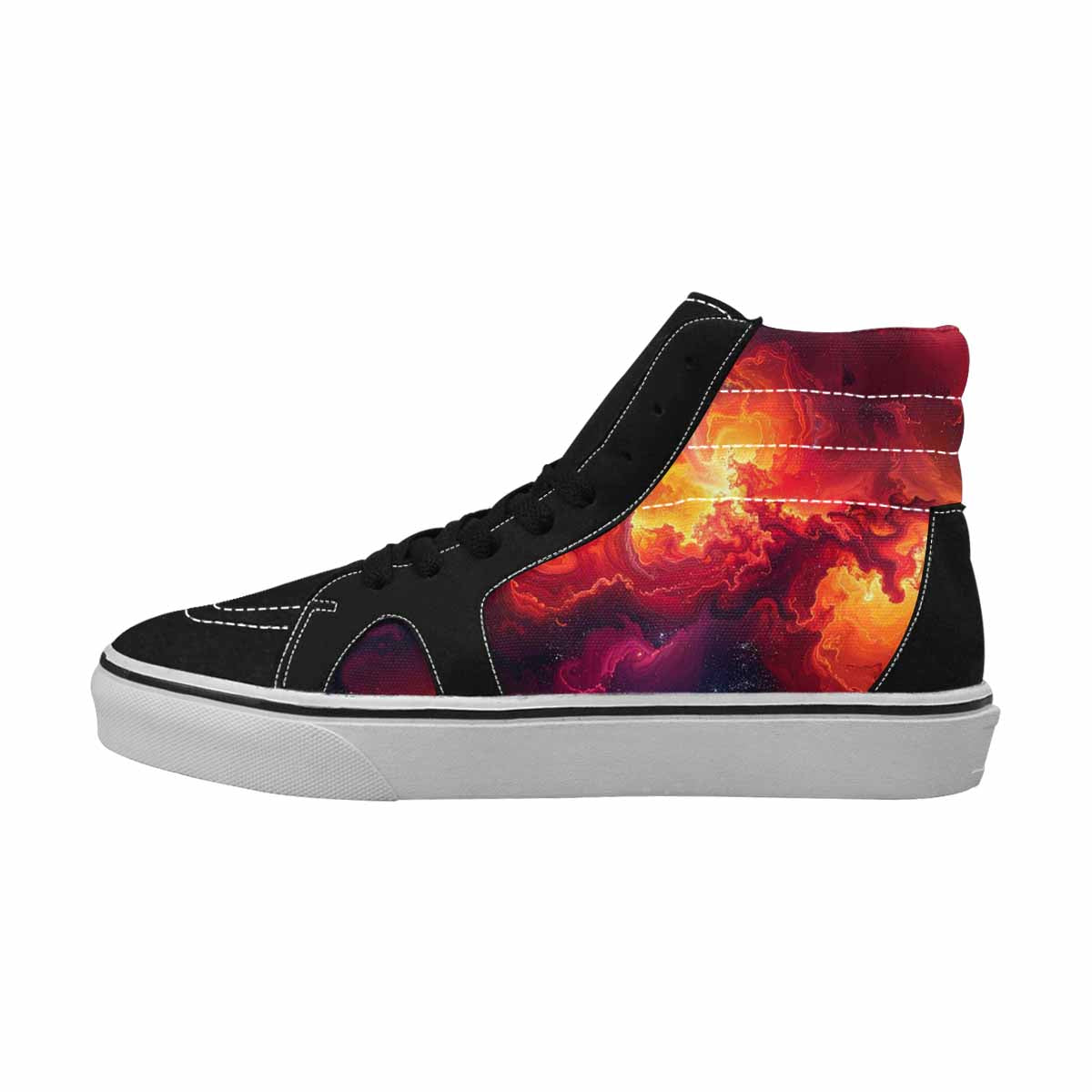 MEN'S Galaxy Art - High Top Canvas Y2K Custom Sneakers