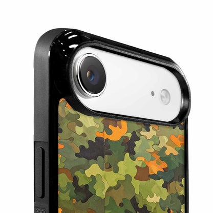 iPhone 17 Air Case — Small Military Camouflage Blotch Pattern Camo, Custom Art Phone Cover