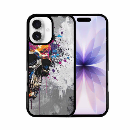 iPhone 17 Case — Skull Dark Art Gothic Print Gothic, Custom Printed Phone Case