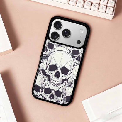 iPhone 17 Pro Case — Skull Dark Art Gothic Print Gothic, Original Design Phone Case