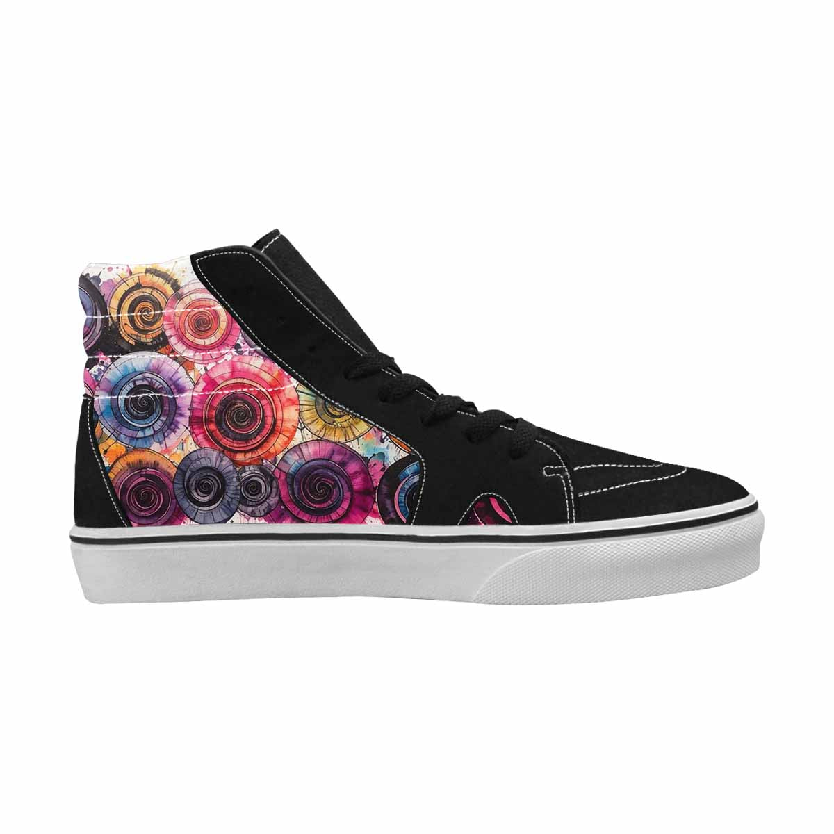 MEN'S Tie High Top Canvas Surreal Shoes