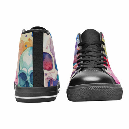 MEN'S Kulls - Watercolor High Top Canvas Grunge Shoes