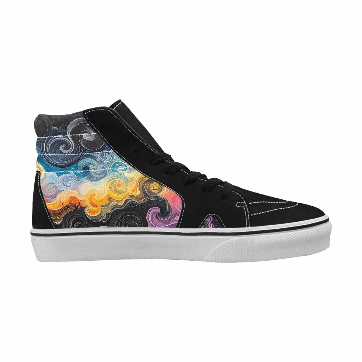 MEN'S Tie High Top Canvas Y2K Shoes