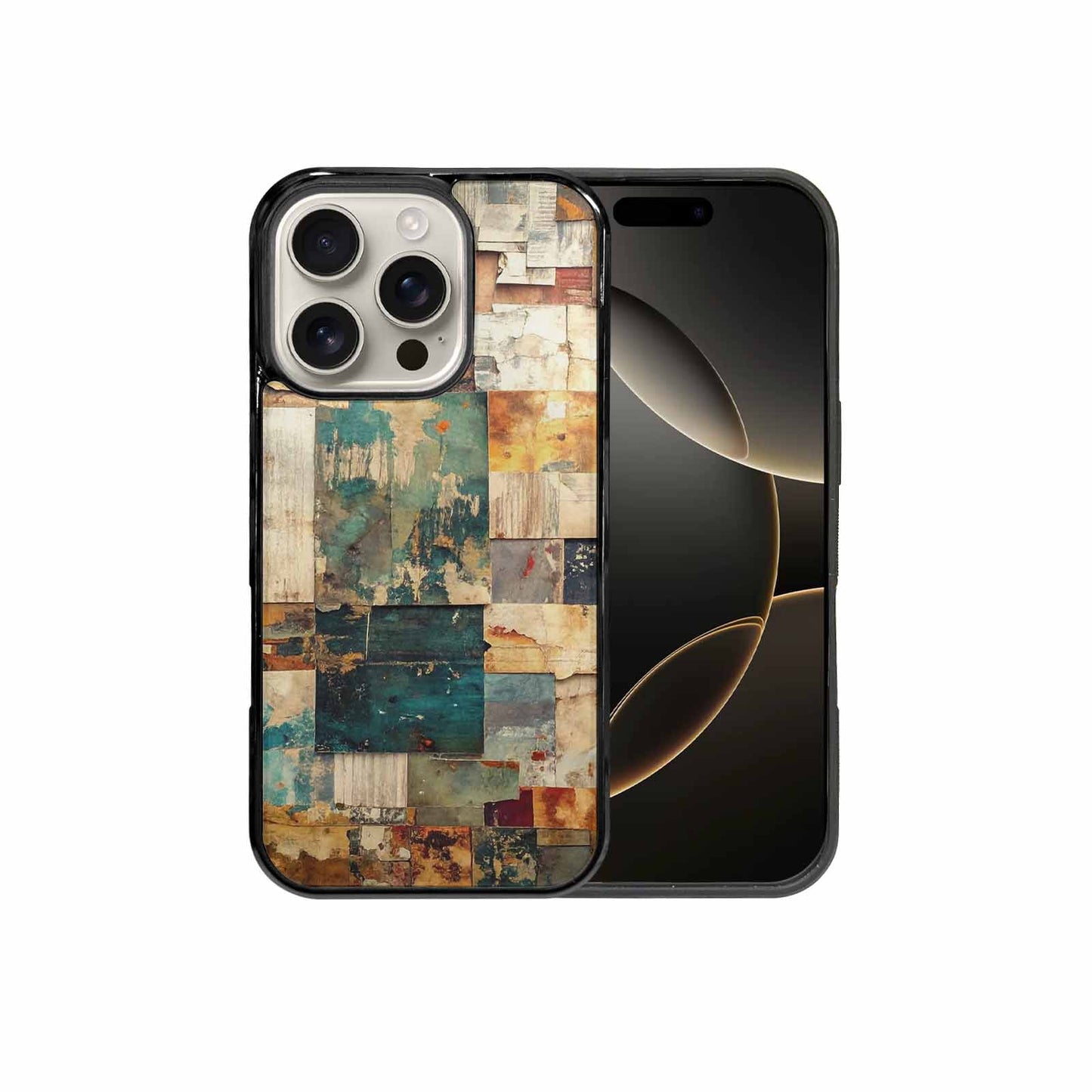iPhone 16 Pro Case — Distressed Grunge Texture Pattern Hundreds Of, Unique Phone Case Design