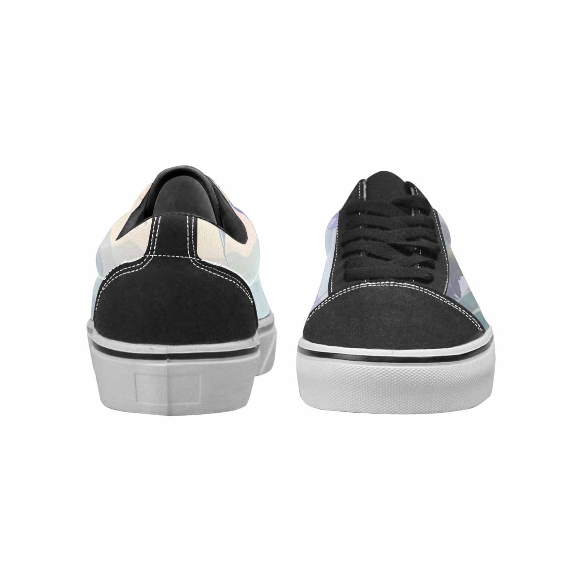 WOMEN'S Surrealist Dreamscape Canvas Lace-Up Surreal Shoes