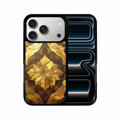 iPhone 17 Pro Case — Klimt Gold Leaf Artwork Pattern Original, Custom Print Case Cover