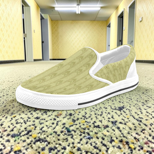 The Void Sneakers | Backrooms Dark Aesthetic Kicks Men's Slip-on Canvas Shoes