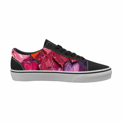 WOMEN'S Heart Burst Lace-Up Canvas Dreamlike Custom Shoes