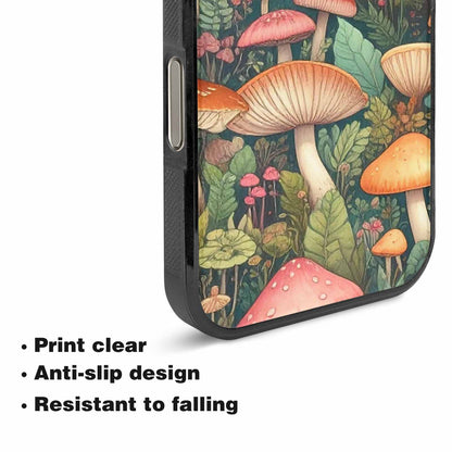 iPhone 16 Pro Max Case — Mushrooms Botanicalmushrooms P, Custom Designed Case Cover