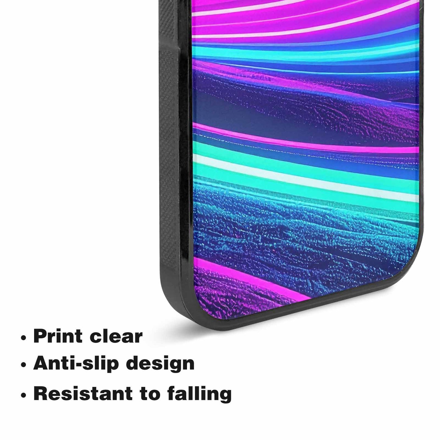 iPhone 15 Case — 80s Neon Cartoon Custom, Unique Phone Case Design