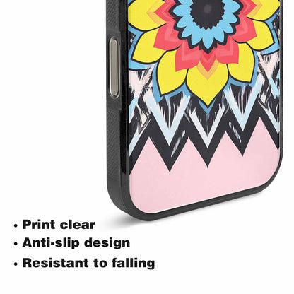iPhone 15 Pro Max Case — 1960s Mod Cartoon Art Pattern, Custom Art Phone Cover