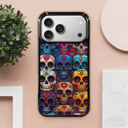 iPhone 17 Pro Max Case — Skull Dark Art Gothic Print Gothic, Custom Phone Case