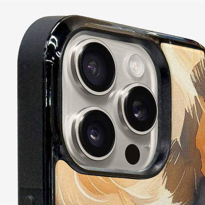 iPhone 16 Pro Max Case — Leopard Soft Airbrush Gradient, Custom Designed Case Cover