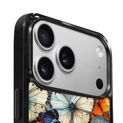 iPhone 17 Pro Case — Small Butterfly Wing Pattern Randomly Original, Custom Printed Phone Case