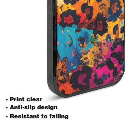 iPhone 15 Plus Case — Full Color Vibrant Animal Print Animal, Custom Made Phone Cover
