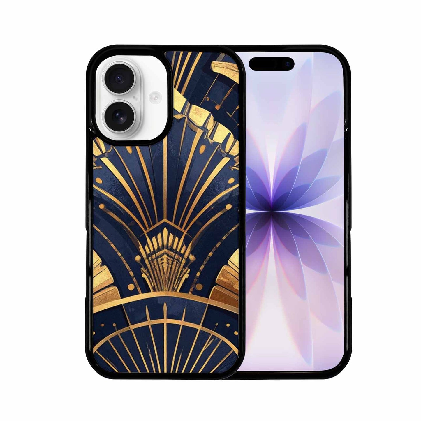 iPhone 17 Case — Art Deco Illustration Pattern Original Art, Unique Phone Case Design
