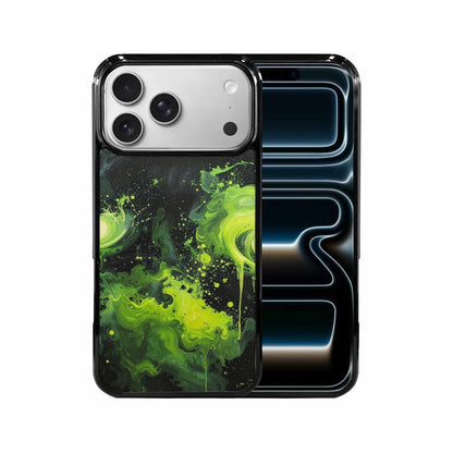 iPhone 17 Pro Max Case — Seamless Repeating Pattern Of Galaxy Space, Custom Art Phone Cover