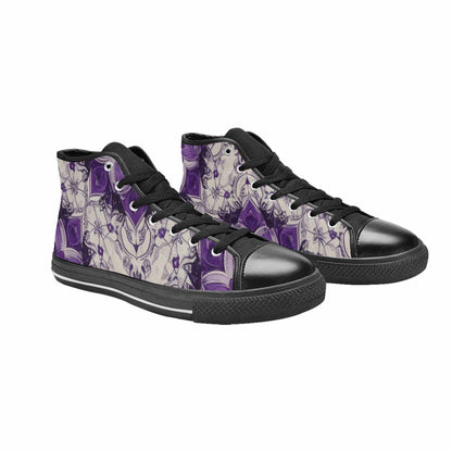 WOMEN'S Mandala High Top Canvas Aesthetic Custom Shoes