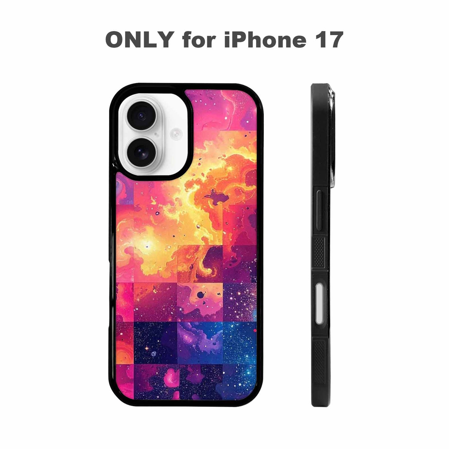 iPhone 17 Case — Cosmic Creature And Object Galaxy Space, Personalized Phone Case