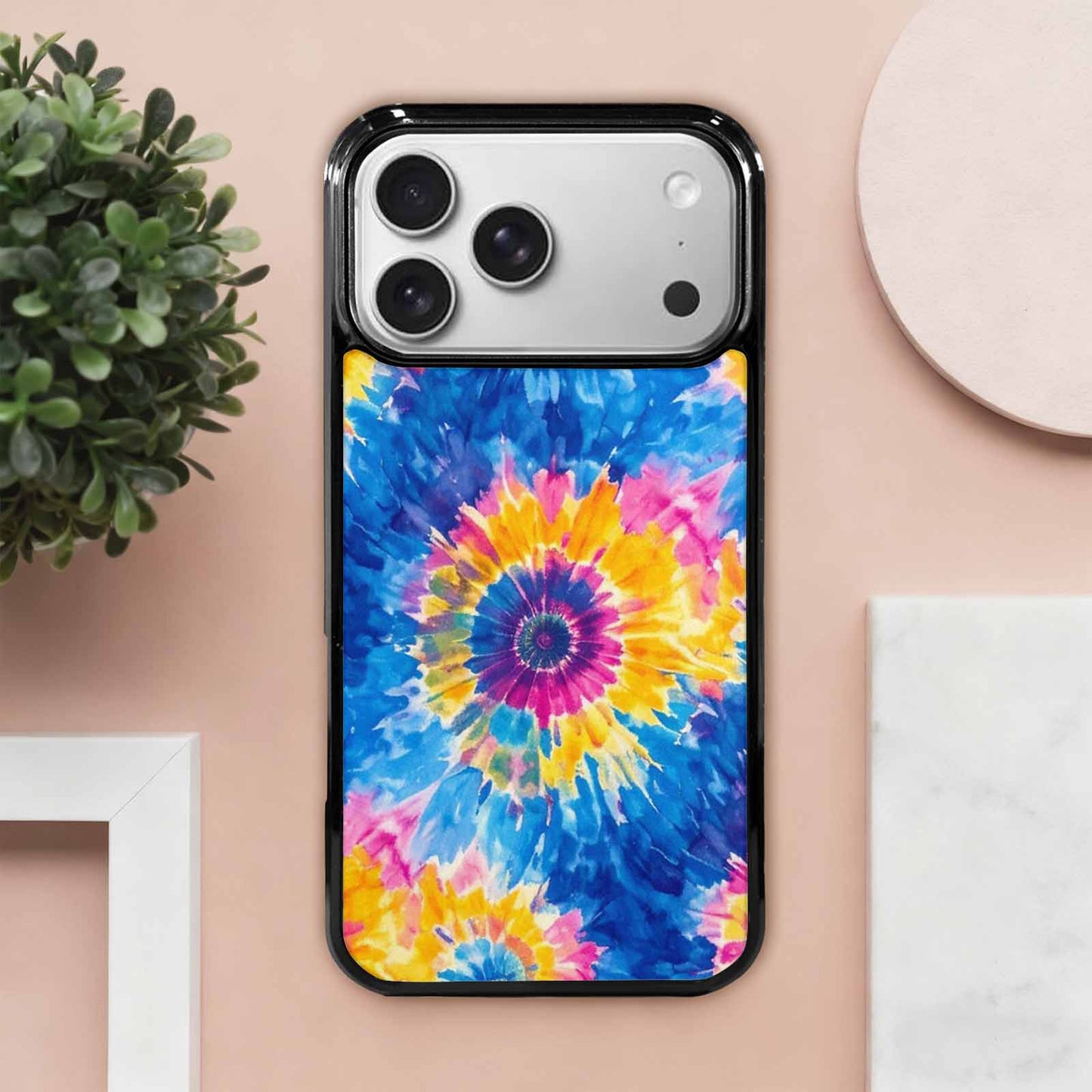 iPhone 17 Pro Max Case — Small Tie Dye Swirl Tie Dye, Custom Designed Case Cover