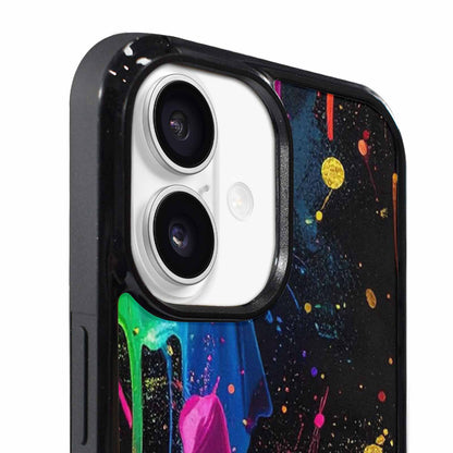 iPhone 17 Case — Small Paint Splatter Pattern, Original Art, Custom Made Phone Cover