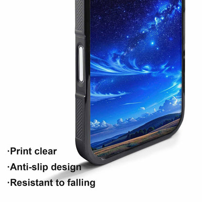 iPhone 17 Pro Case — Van Gogh Starry Night Galaxy Space, Custom Printed Phone Case