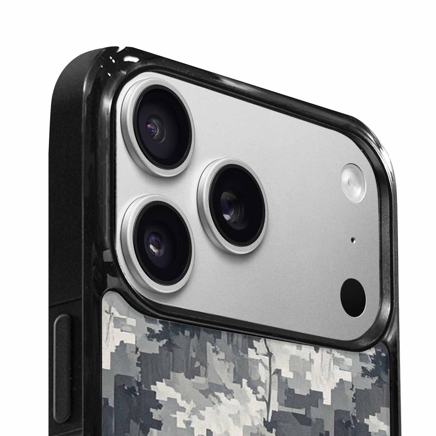 iPhone 17 Pro Max Case — Small Military Camouflage Blotch Camo, Custom Art Phone Cover