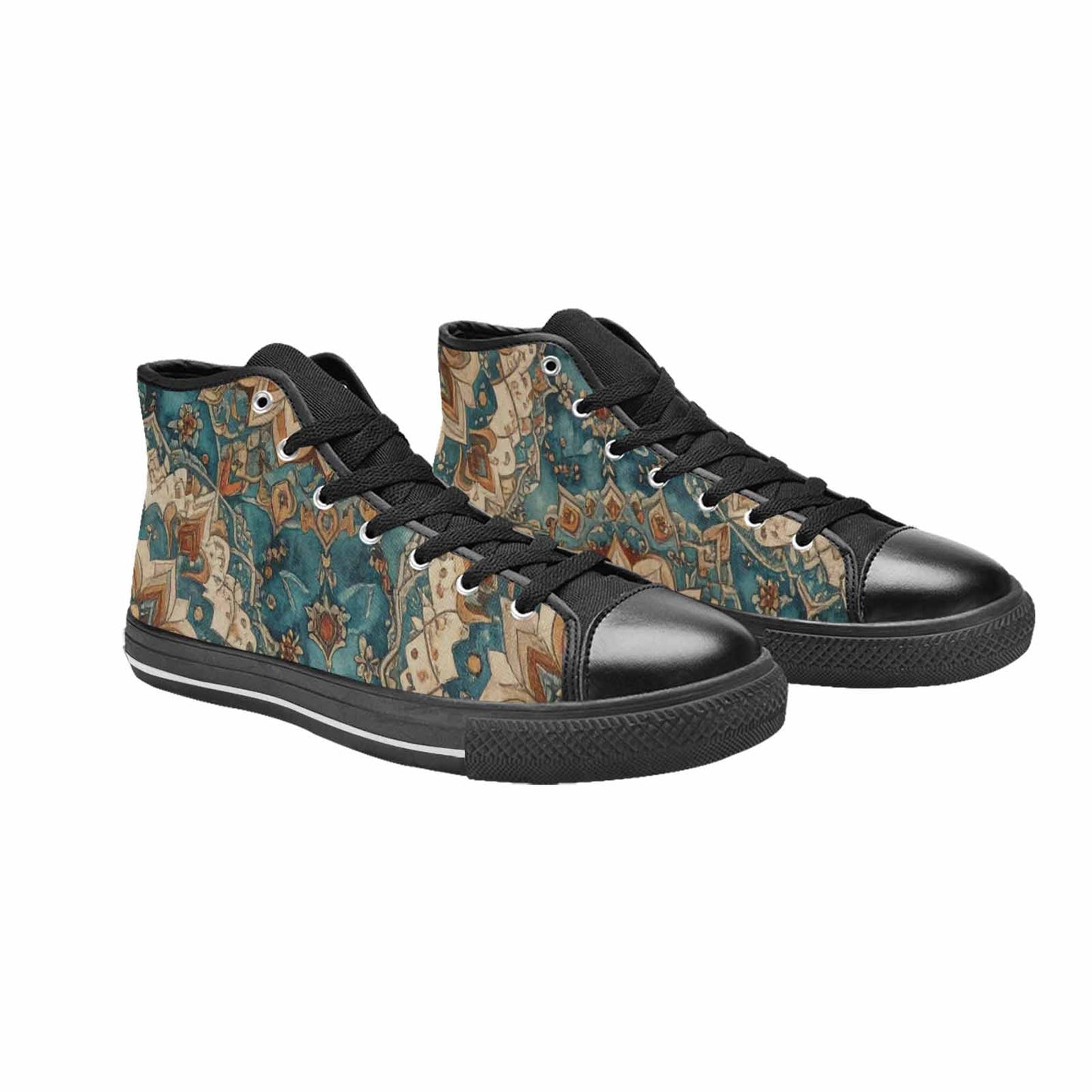 MEN'S Mandala High Top Canvas Surreal Shoes
