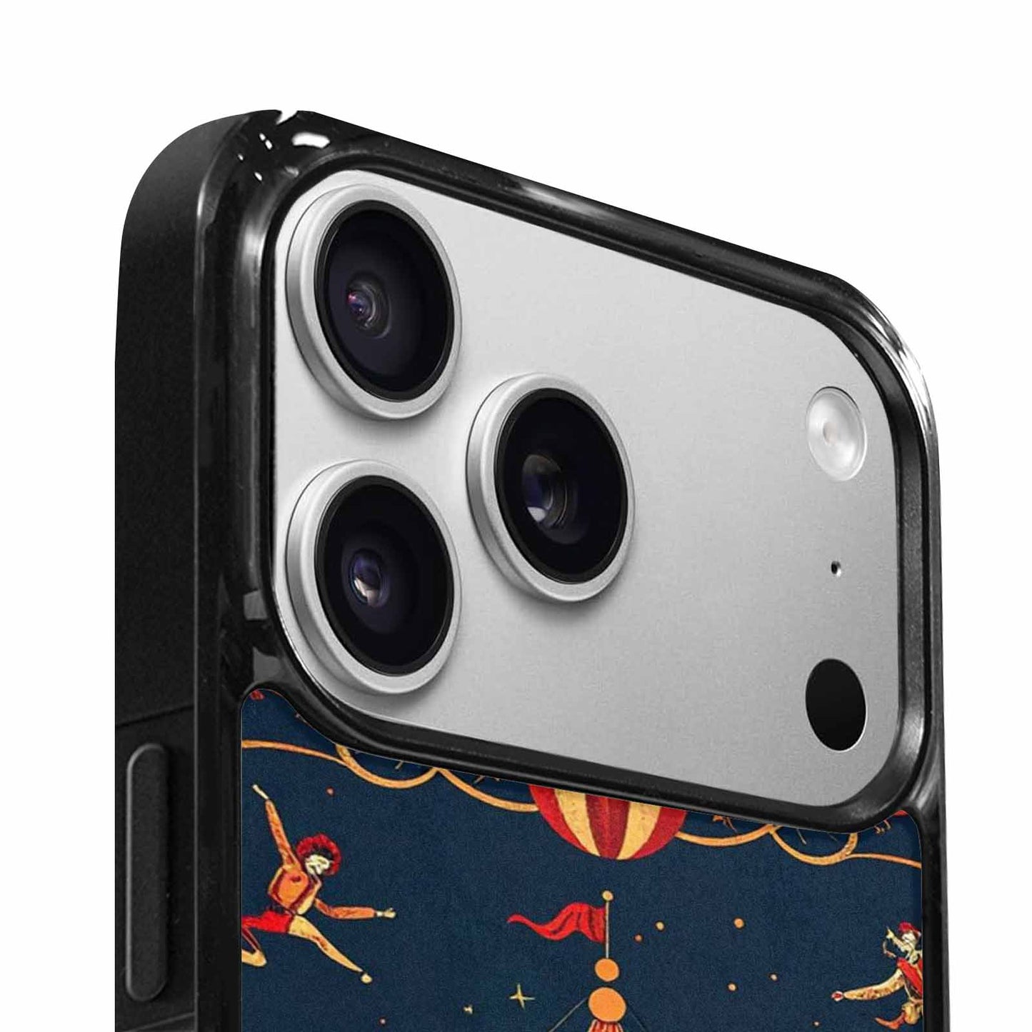 iPhone 17 Pro Max Case — Vintage Circus Art Pattern Retro Vintage, Custom Phone Case