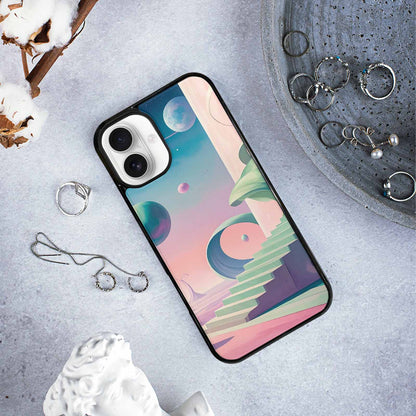 iPhone 16 Plus Case — 1930s European Surrealist Art Style Dreamlike, Unique Phone Case Design