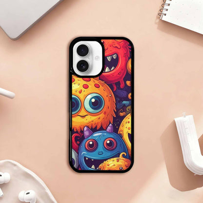 iPhone 17 Case — Small Cartoon Monster Character Cartoon Cute, Original Design Phone Case