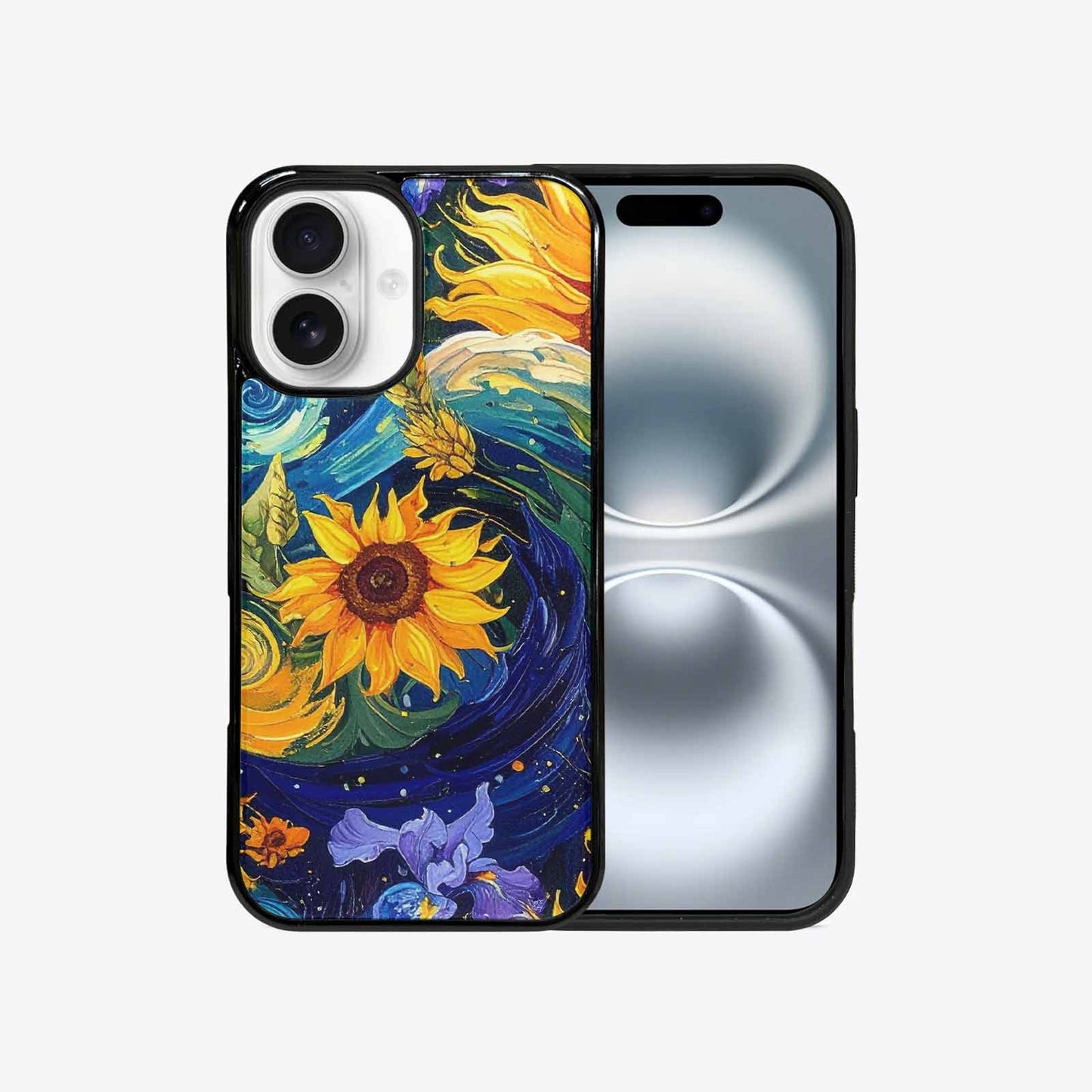 iPhone 16 Case — Blend All Versions Together Melting Together, Custom Printed Phone Case