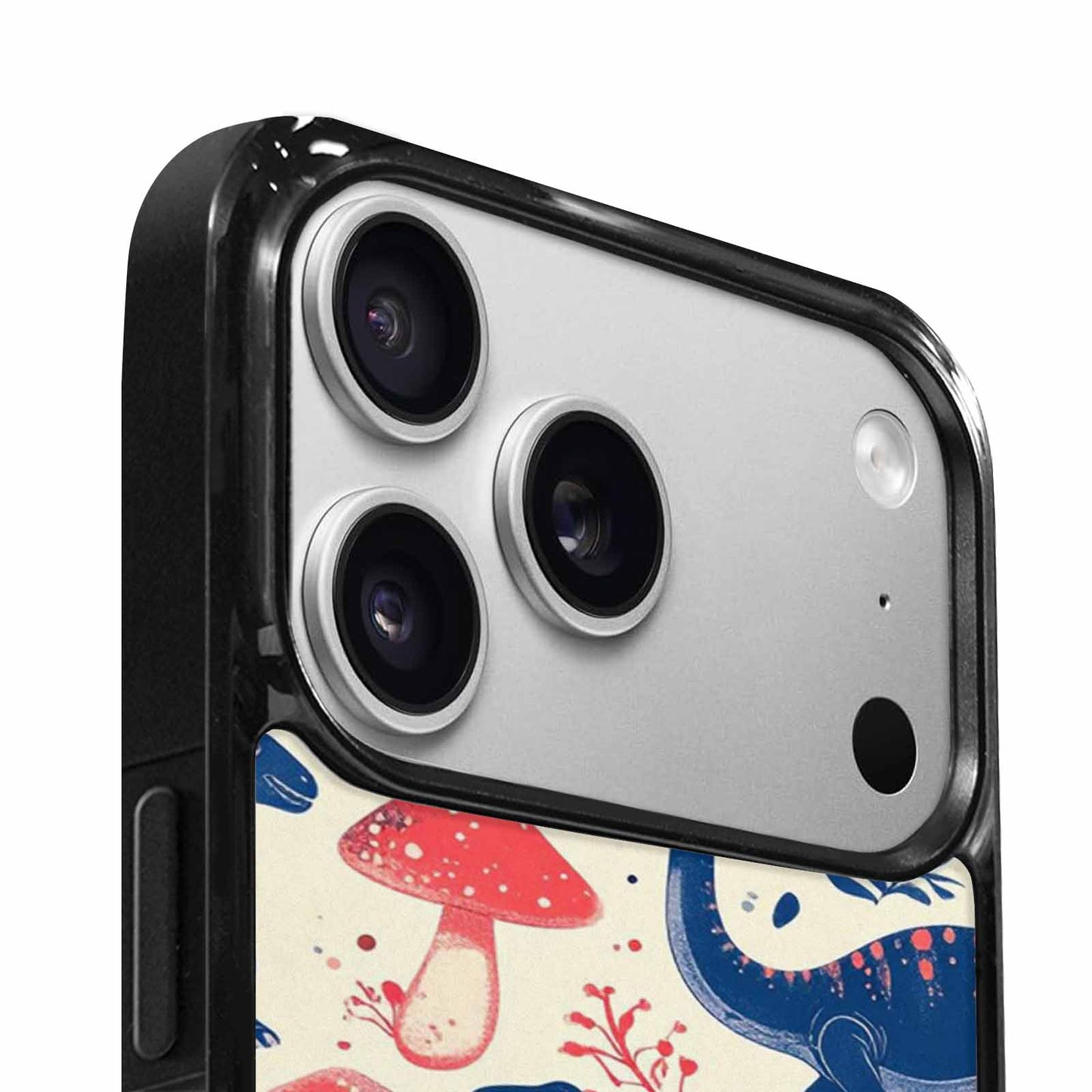 iPhone 17 Pro Case — Vintage Dinosaurs Mushroom Retro Vintage, Customized Protective Case
