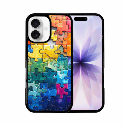 iPhone 17 Case — Autism Puzzle Pieces Puzzle Original Art, Original Design Phone Case