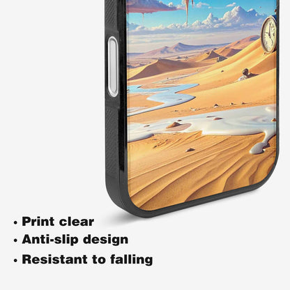 iPhone 16 Case — Surrealist Desert Dreamscape Custom, Custom Print Case Cover