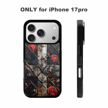 iPhone 17 Pro Case — Small Barbed Wire And Chain Original, Custom Phone Case