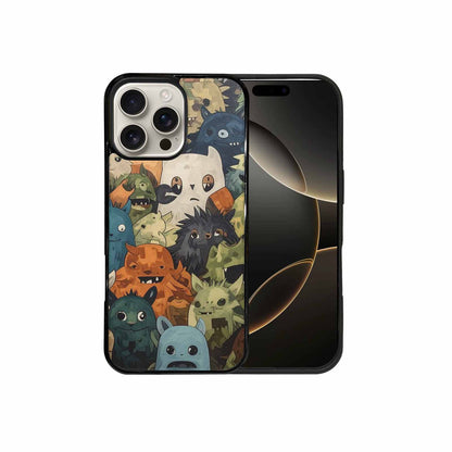 iPhone 16 Pro Max Case — Monsters Camomonsters Pattern Gsw, Custom Phone Case