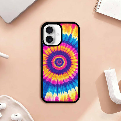 iPhone 17 Case — Tie Dye Spiral Art Tie Dye, Unique Phone Case Design