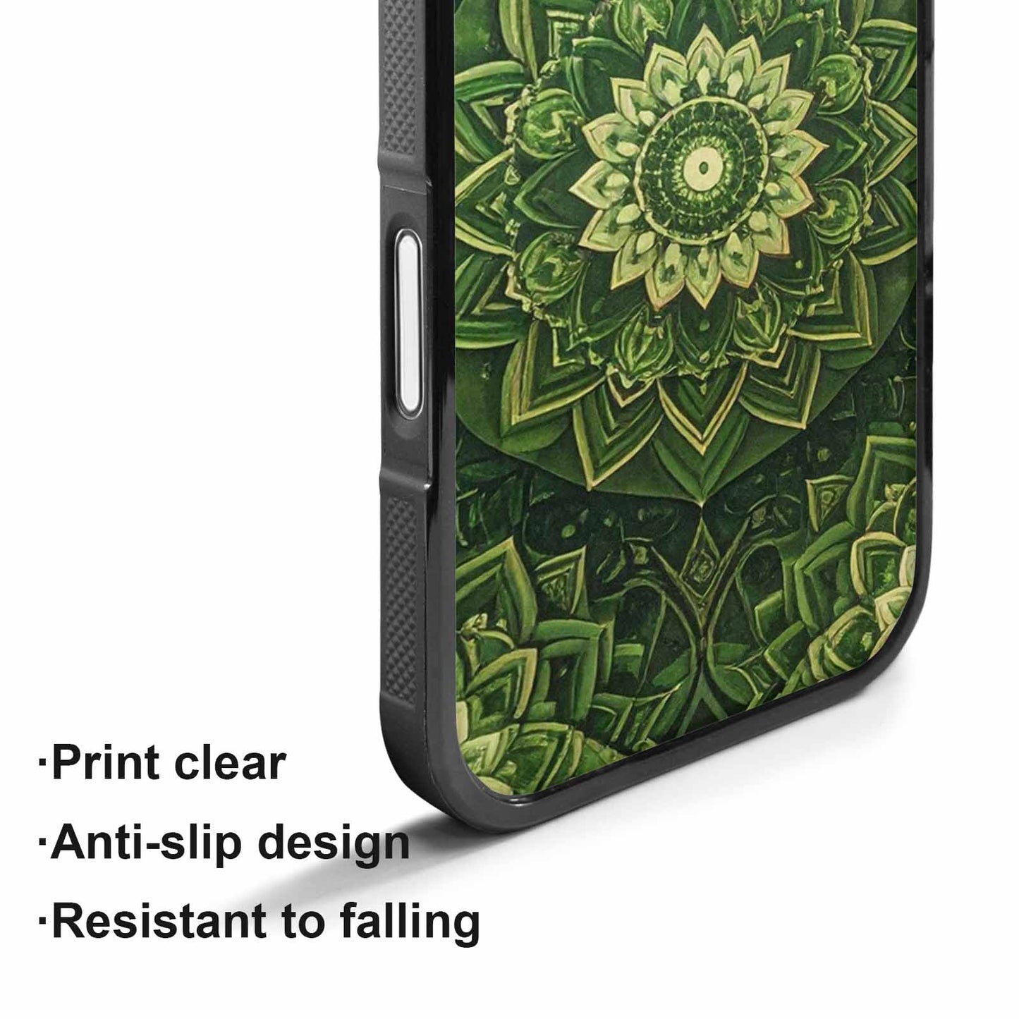 iPhone 17 Case — Small Mandala Pattern, Randomly Floral, Original Design Phone Case