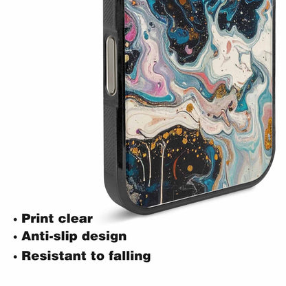 iPhone 15 Pro Max Case — Aliens Marblealiens Pattern Fjy, Original Design Phone Case