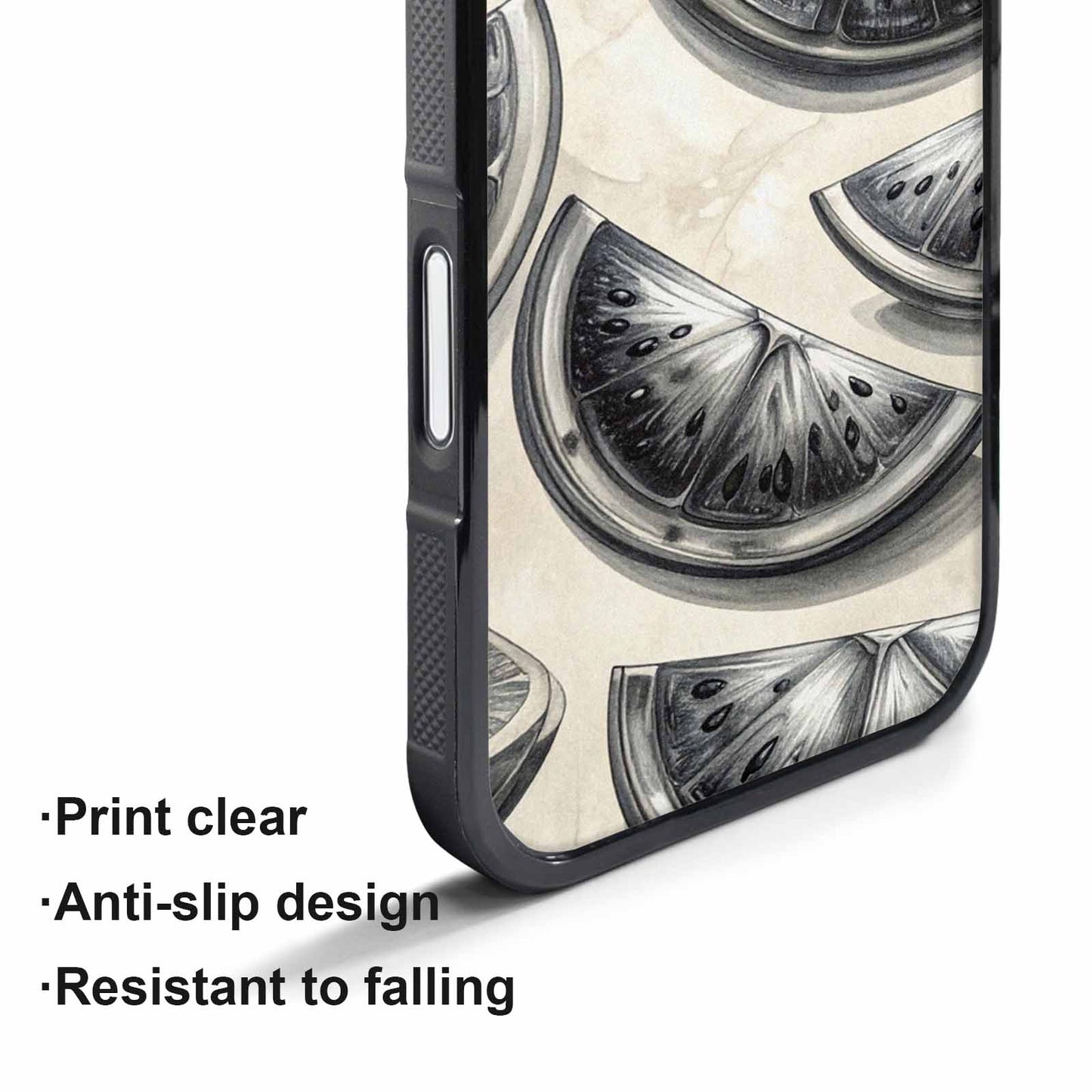 iPhone 17 Pro Max Case — Chrome Gothic Watermelon Gothic Skulls, Custom Phone Case