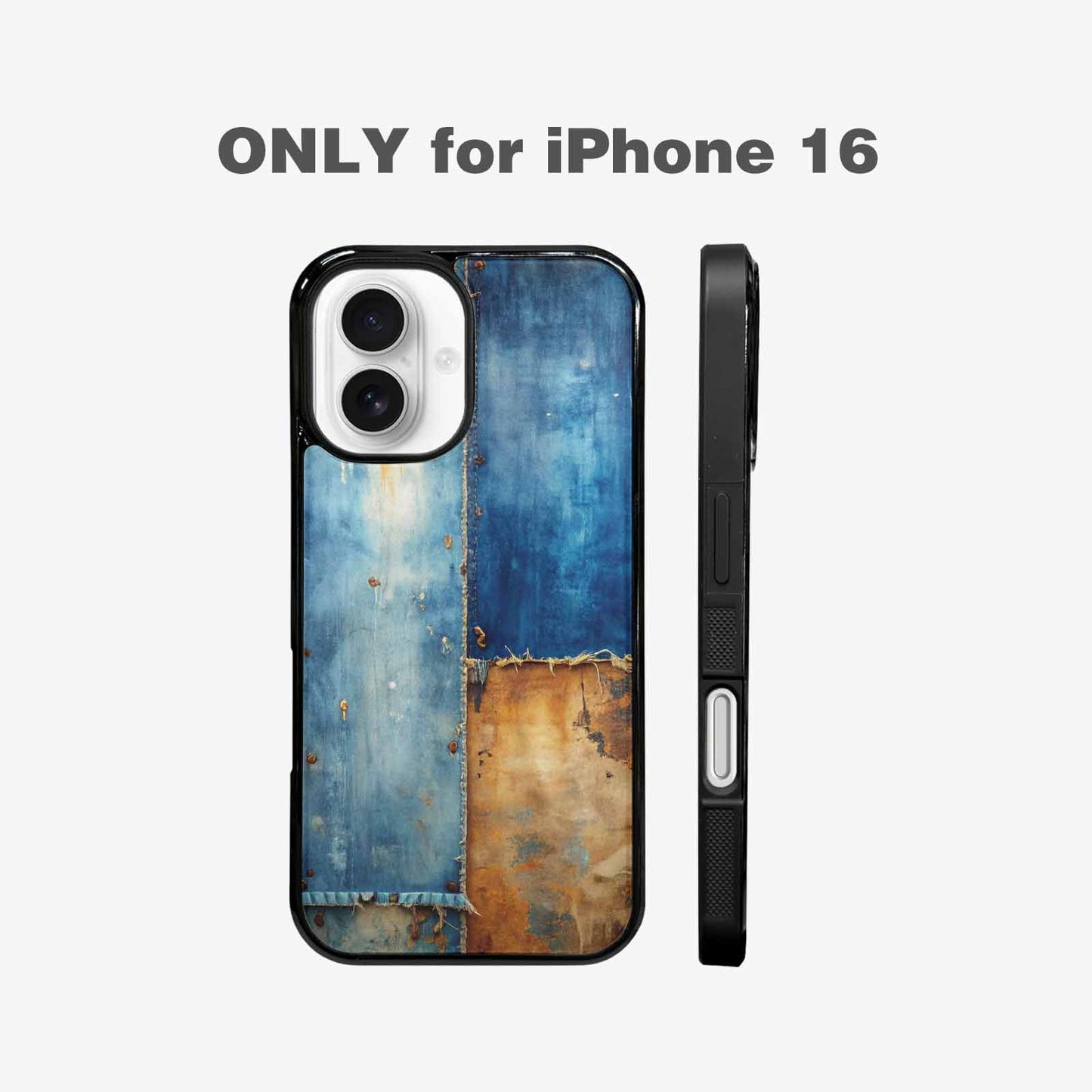iPhone 16 Case — Curve The Ripping Demin Tectures For, Unique Phone Case Design