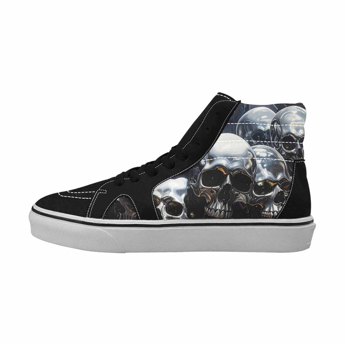 MEN'S Chrome Metallic Skull 1 Ferion