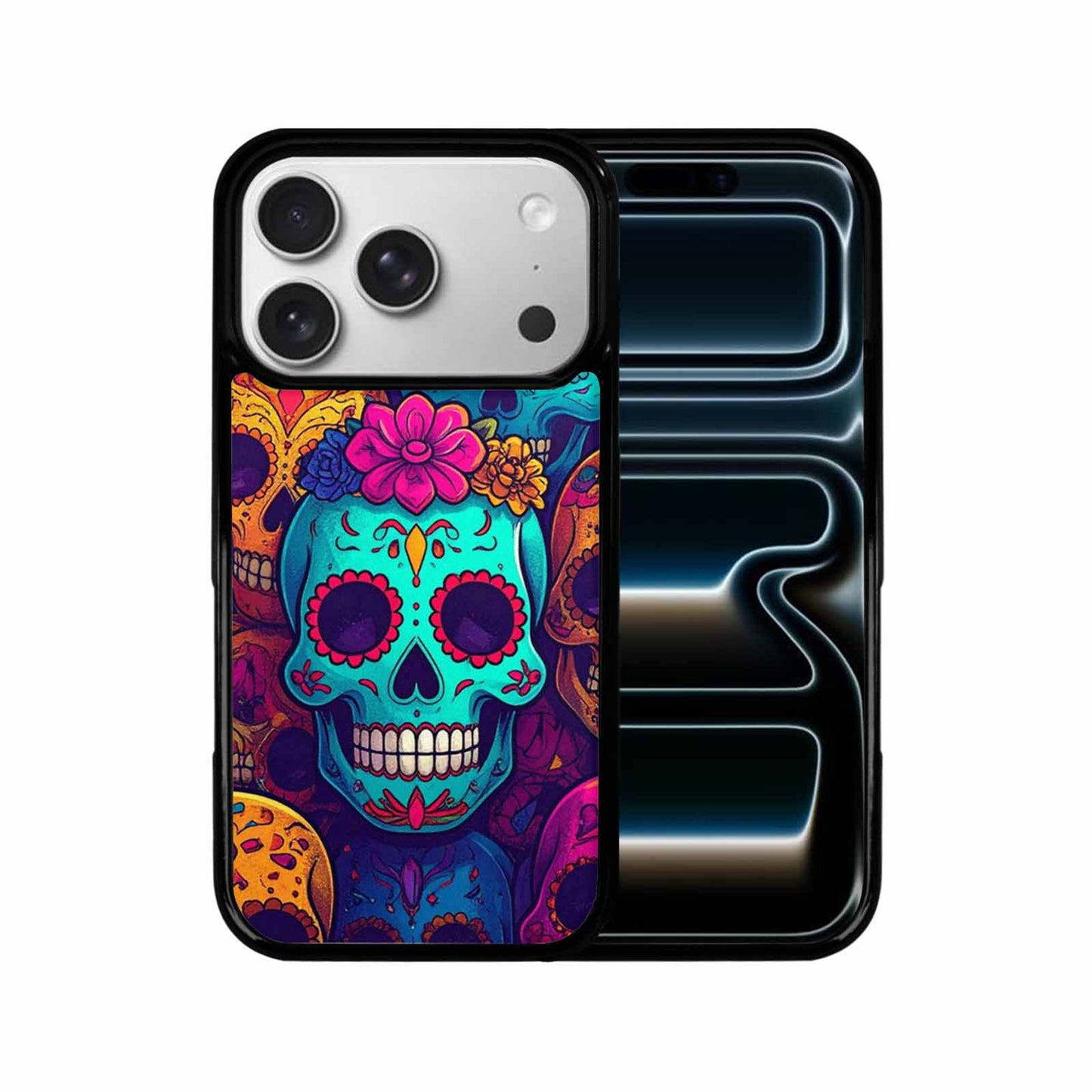 iPhone 17 Pro Case — Skull Dark Art Gothic Print Gothic, Personalized Phone Case