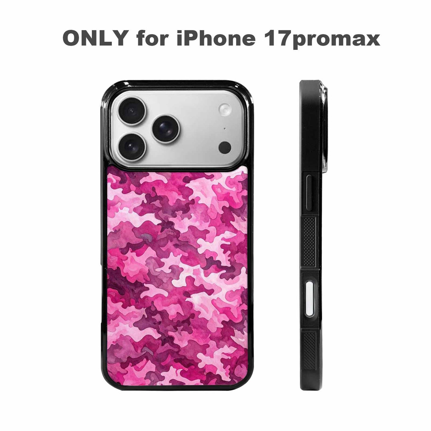 iPhone 17 Pro Max Case — Small Military Camouflage Blotch Camo, Custom Designed Case Cover