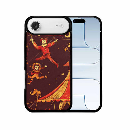 iPhone 17 Air Case — Vintage Circus Art Pattern Retro Vintage, Custom Designed Case Cover